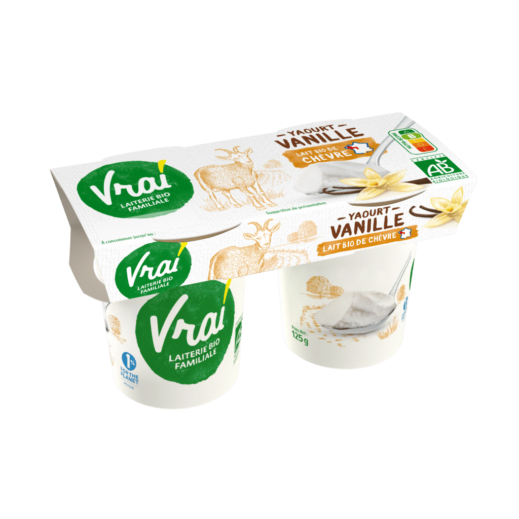 3D_CHEVRE - Yaourt etuve vanille - 2x125g
