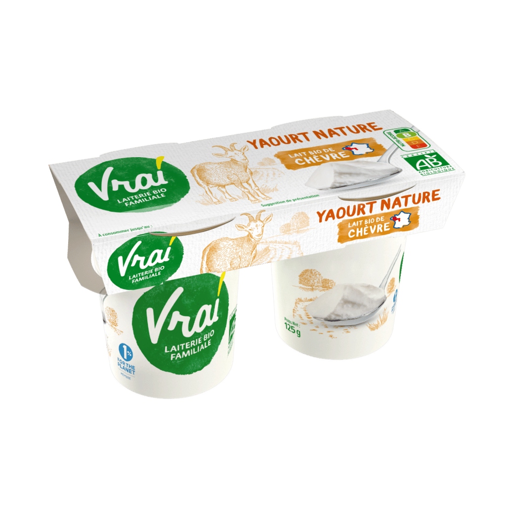 Yaourt bio au lait de brebis nature VRAI - Olga Restaurations