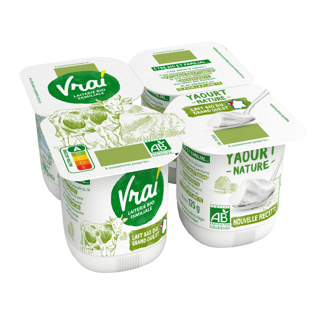 Yaourt bio au lait de brebis nature VRAI - Olga Restaurations