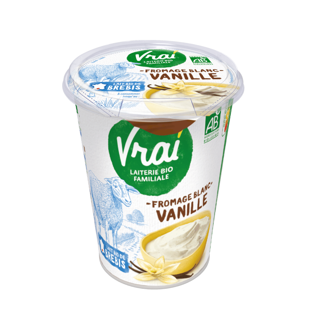 BREBIS - FROMAGE BLANC VANILLE 400G