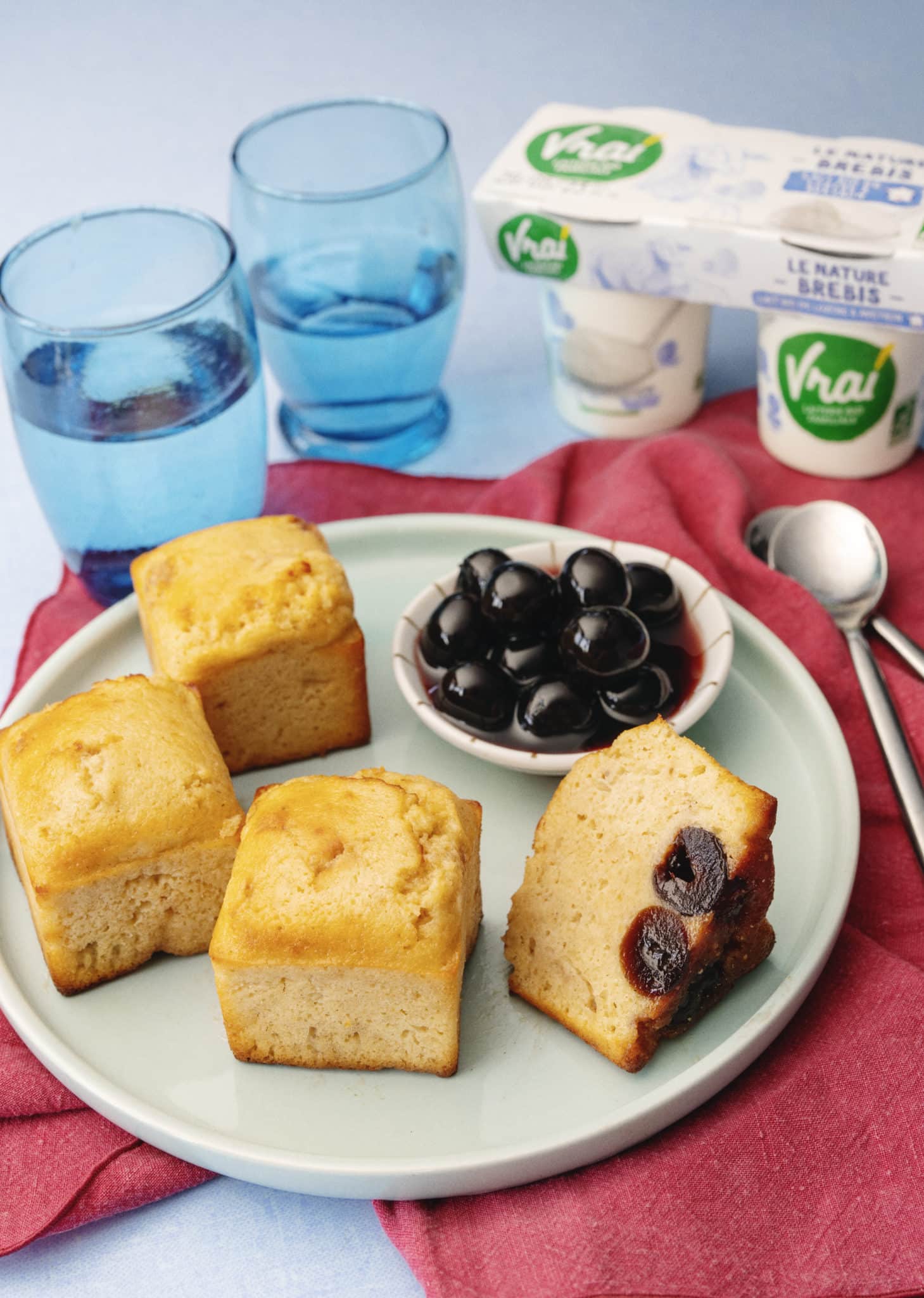 Recette clafouti à la cerise sans gluten | Vrai